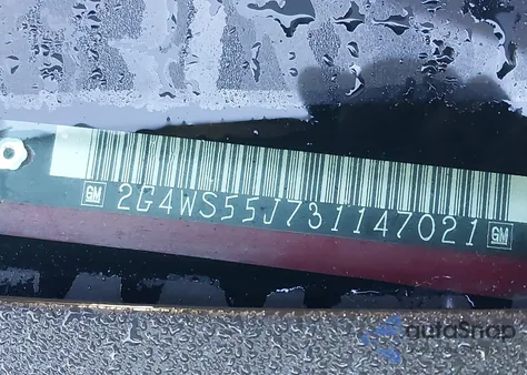 2003 Buick Century Custom z USA, uszkodzony, nr VIN 2G4WS55J731147021